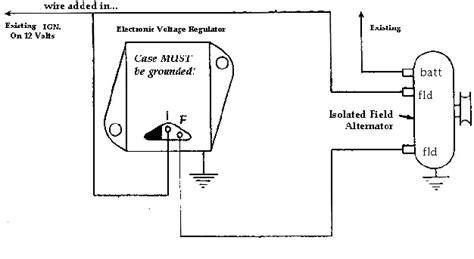 external voltage regulator wiring diagram chrysler 
